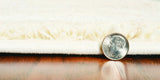 5' X 8' Ivory Grey Machine Woven Abstract Brushstrokes Indoor Area Rug - Homeroots - Flyclothing LLC