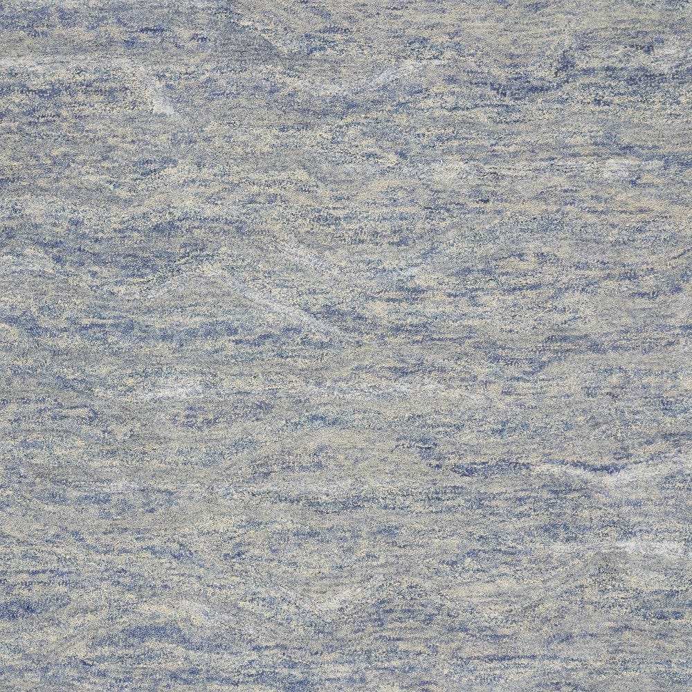 5' X 7' Ocean Blue Hand Tufted Abstract Indoor Area Rug - Homeroots - Flyclothing LLC