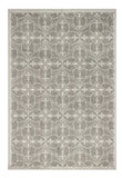 8' X 11' Gray Area Rug With UV Protection - Homeroots