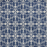 8' X 11' Denim Blue Moroccan Indoor Outdoor Area Rug - Homeroots - Flyclothing LLC