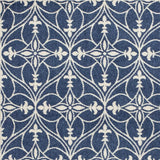 8' X 11' Denim Blue Moroccan Indoor Outdoor Area Rug - Homeroots - Flyclothing LLC