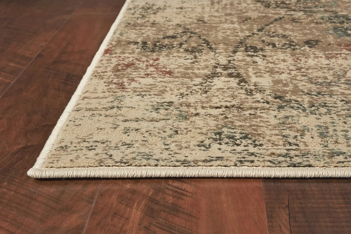 8' X 11' Champagne Beige Machine Woven Damask Indoor Area Rug - Homeroots - Flyclothing LLC