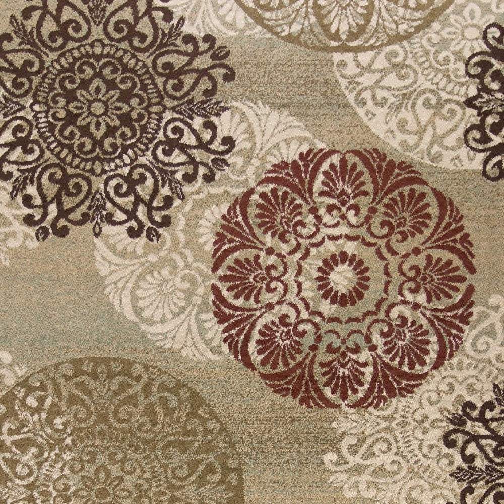 8' X 11' Sage Green Area Rug - Homeroots - Flyclothing LLC