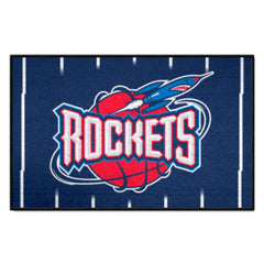 NBA Retro Houston Rockets Starter Mat Accent Rug - 19in. x 30in. - Houston Rockets