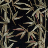 10' Black Hand Tufted Bordered Tropical Bamboo Indoor Runner Rug - Homeroots - Flyclothing LLC