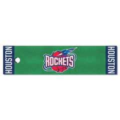 NBA Retro Houston Rockets Putting Green Mat - 1.5ft. x 6ft. - Houston Rockets