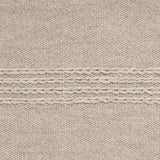 5' X 8' Natural Plain Wool Indoor Area Rug With Fringe - Homeroots - Flyclothing LLC