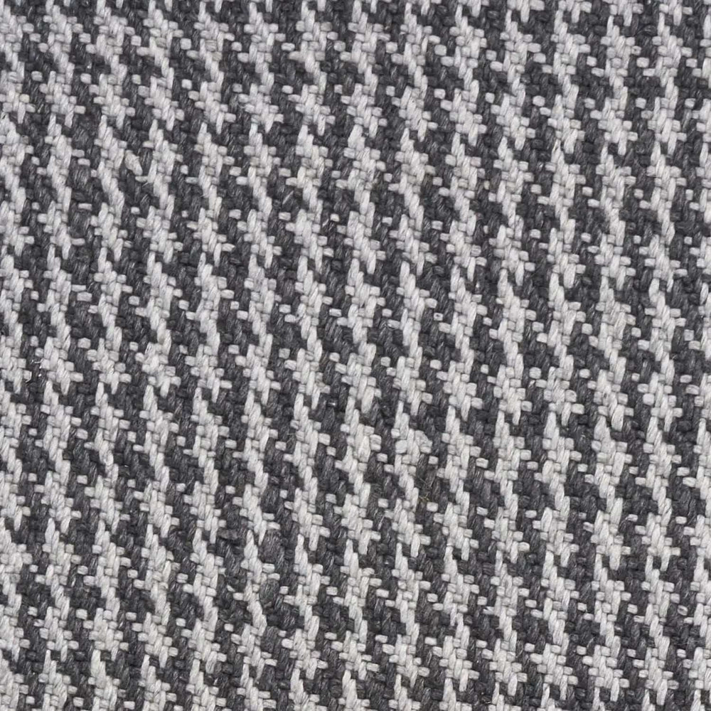 5' X 8' Grey Hand Woven Houndstooth Indoor Area Rug - Homeroots - Flyclothing LLC