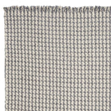 5' X 8' Ivory Or Grey Plaid Knitted Wool Indoor Area Rug With Fringe - Homeroots - Flyclothing LLC