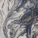 6' X 9' Grey Abstract Marble Design Indoor Area Rug - Homeroots - Flyclothing LLC