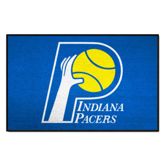 NBA Retro Indiana Pacers Starter Mat Accent Rug - 19in. x 30in. - Indiana Pacers
