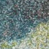 7' X 10' Blue Green Machine Woven Abstract Brushstroke Indoor Area Rug - Homeroots - Flyclothing LLC