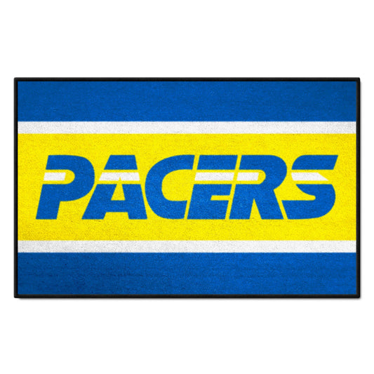 NBA Retro Indiana Pacers Starter Mat Accent Rug - 19in. x 30in. - Indiana Pacers