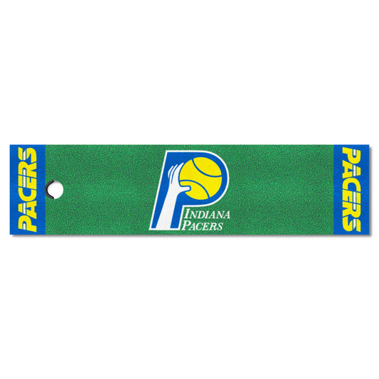 NBA Retro Indiana Pacers Putting Green Mat - 1.5ft. x 6ft. - Indiana Pacers