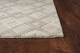 5' X 8' Wool Ivory Area Rug - Homeroots - Flyclothing LLC
