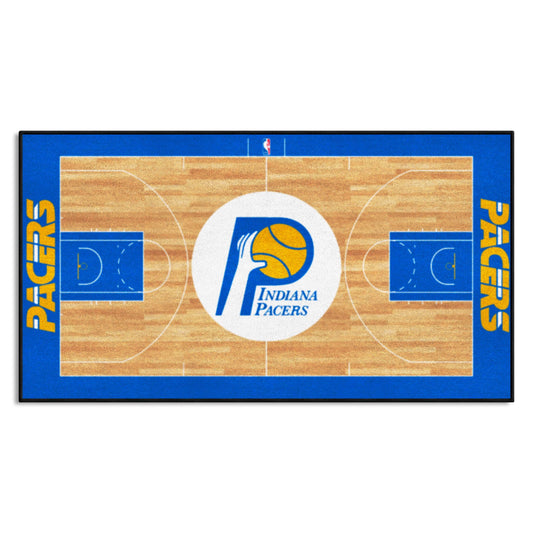 NBA Retro Indiana Pacers Court Runner Rug - 24in. x 44in. - Indiana Pacers