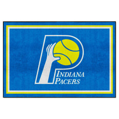NBA Retro Indiana Pacers 5ft. x 8 ft. Plush Area Rug - Indiana Pacers