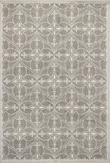 2' X 4' Gray Moroccan Indoor Outdoor Area Rug - Homeroots - Flyclothing LLC