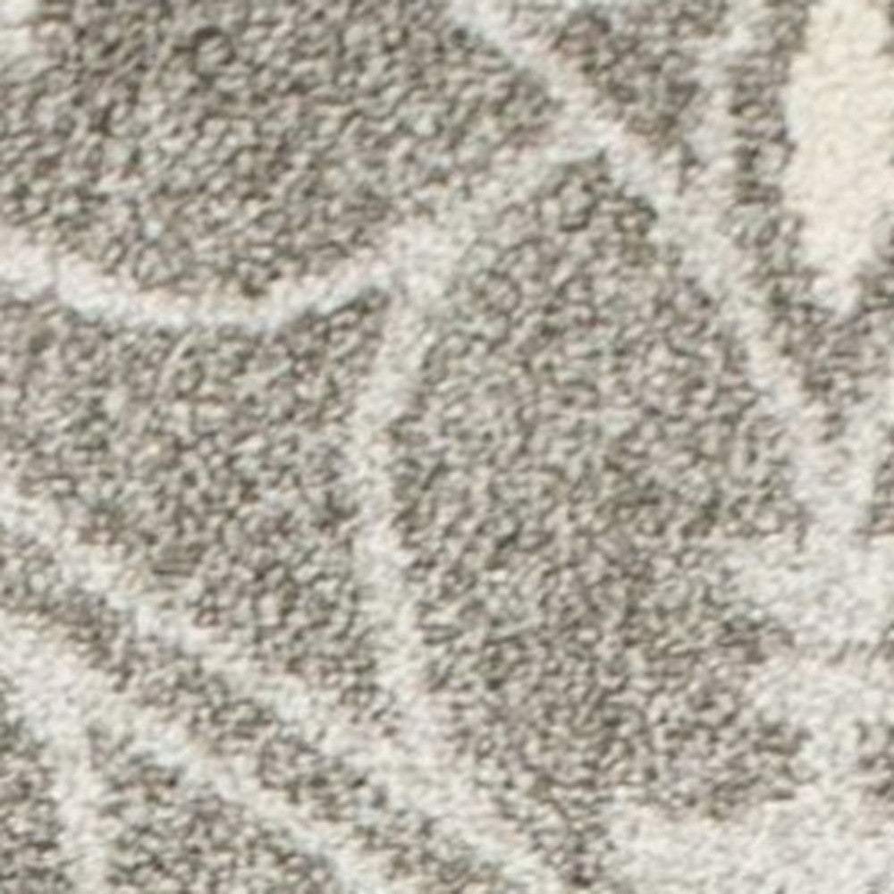 2' X 4' Gray Moroccan Indoor Outdoor Area Rug - Homeroots - Flyclothing LLC