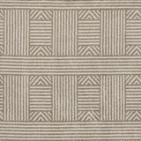2' X 3' Beige and Ivory Geometric Indoor Outdoor Area Rug - Homeroots