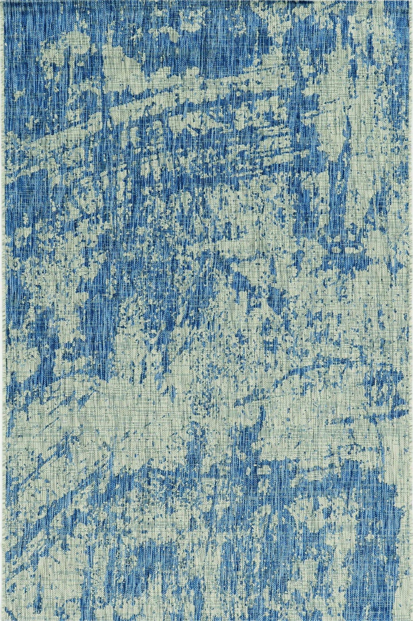 3' X 4' Blue Abstract Area Rug - Homeroots - Flyclothing LLC