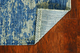 3' X 4' Blue Abstract Area Rug - Homeroots - Flyclothing LLC