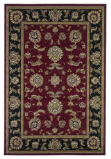 1' X 2' Red Or Black Medieval Inspired Area Rug - Homeroots - Flyclothing LLC