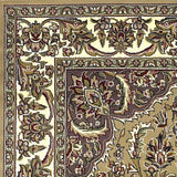 2' X 3' Beige And Ivory Floral Medallion Area Rug - Homeroots - Flyclothing LLC