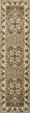 2' X 3' Beige And Ivory Floral Medallion Area Rug - Homeroots