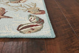 2' X 3' Blue Hand Tufted Area Rug - Homeroots - Flyclothing LLC