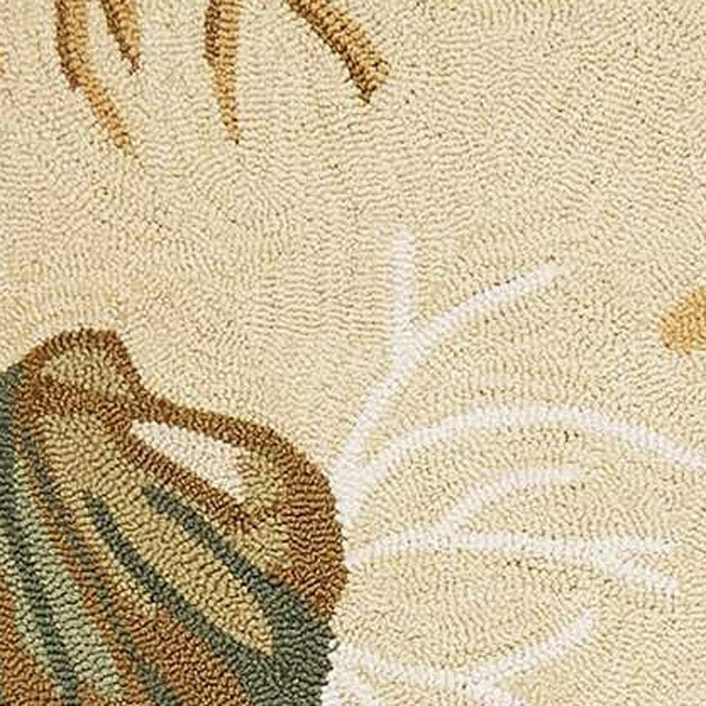 2' X 3' Beige Hand Tufted Area Rug - Homeroots - Flyclothing LLC