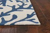 2' X 3' Blue Hand Tufted Area Rug - Homeroots - Flyclothing LLC