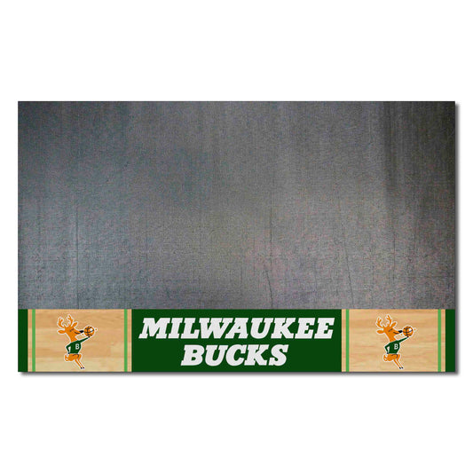 NBA Retro Milwaukee Bucks Vinyl Grill Mat - 26in. x 42in. - Milwaukee Bucks