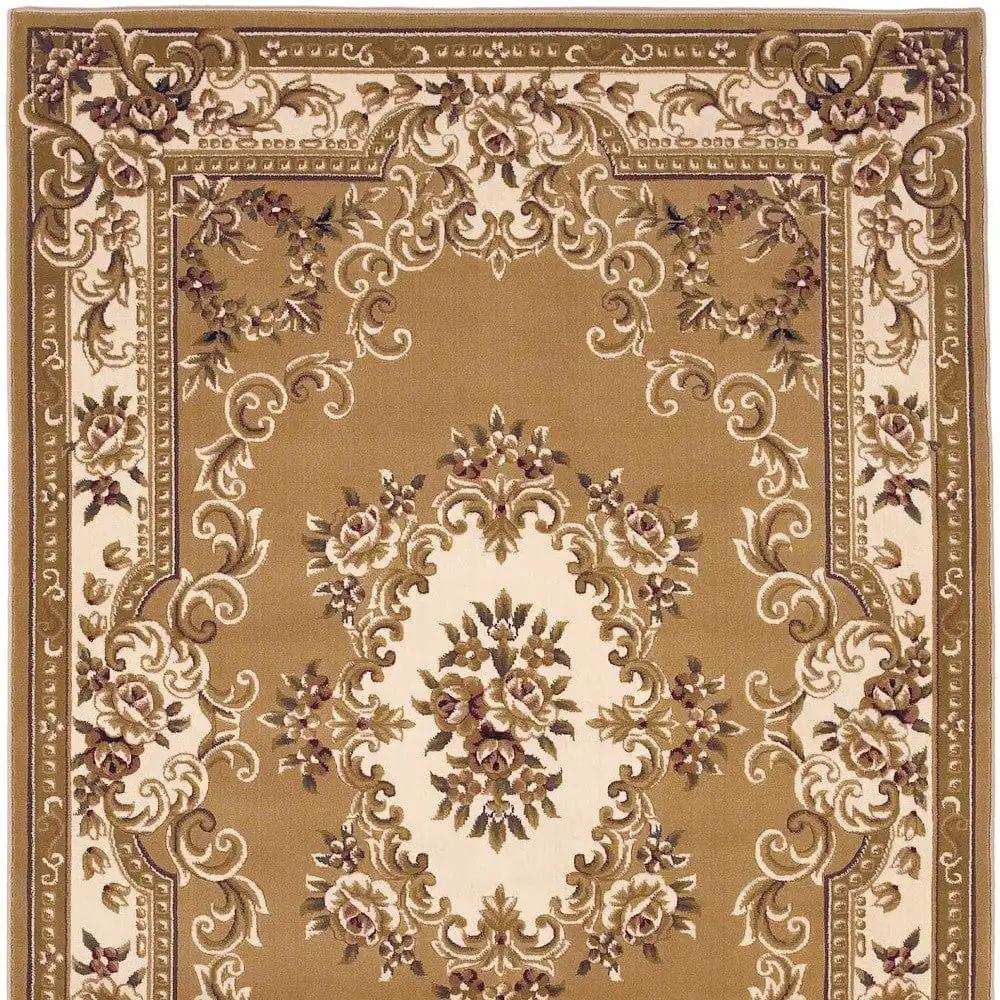 2' X 3' Polypropylene Beige Or Ivory Accent Rug - Homeroots - Flyclothing LLC