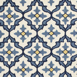 2' X 3' Ivory and Blue Moroccan Handmade Indoor Outdoor Area Rug - Homeroots - Flyclothing LLC