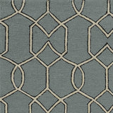 2' X 3' Green and Ivory Hand Hooked Area Rug - Homeroots - Flyclothing LLC