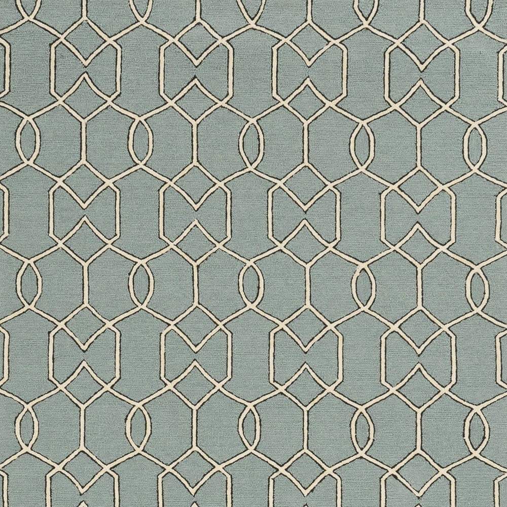 2' X 3' Green and Ivory Hand Hooked Area Rug - Homeroots - Flyclothing LLC
