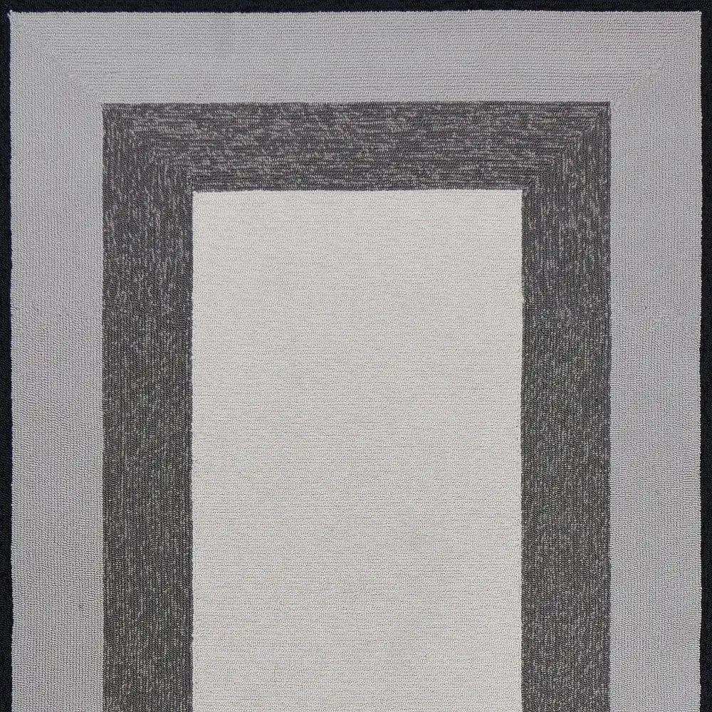 2' X 3' Charcoal Hand Hooked Area Rug - Homeroots - Flyclothing LLC