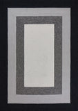 2' X 3' Charcoal Hand Hooked Area Rug - Homeroots