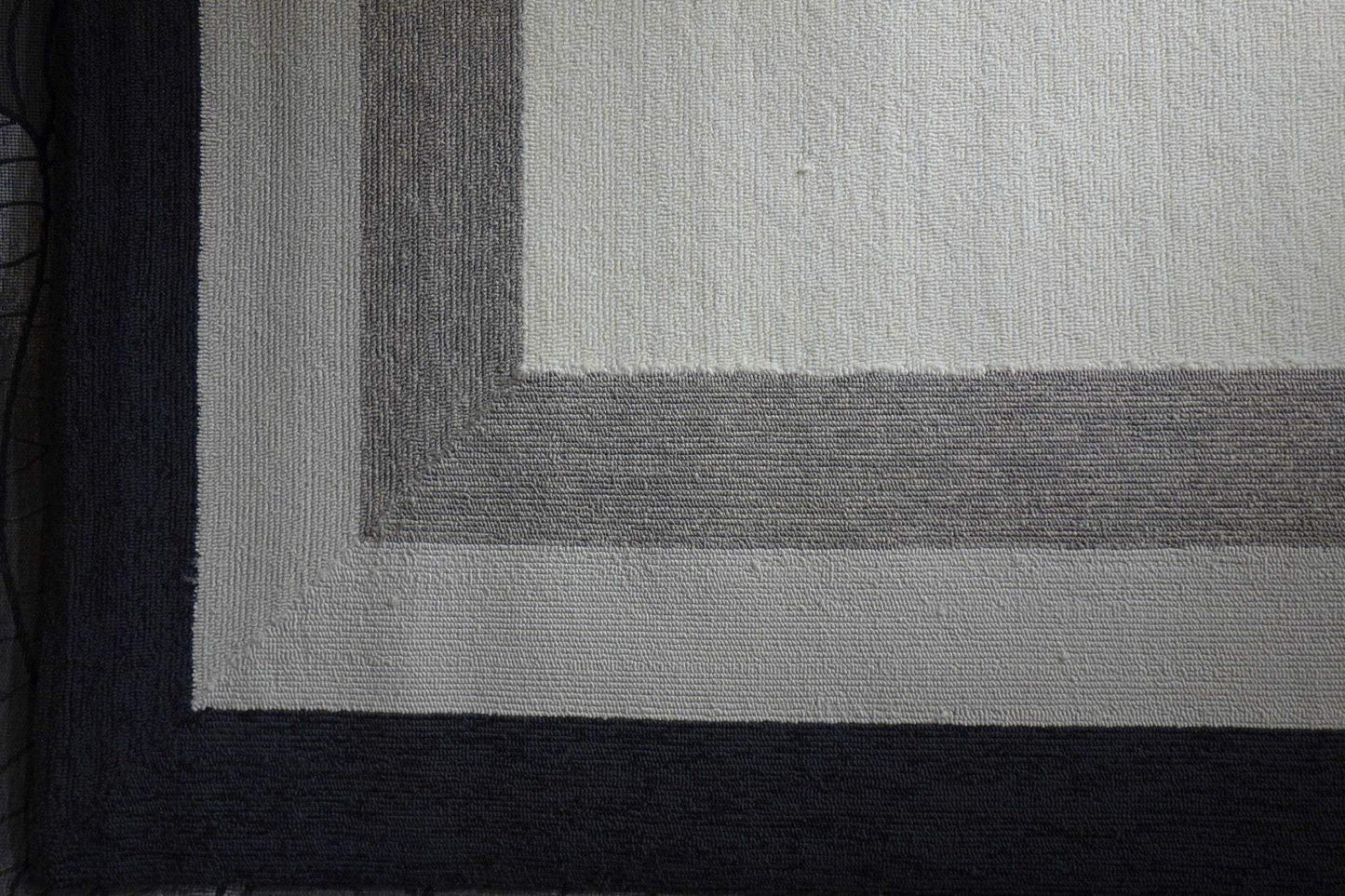2' X 3' Charcoal Hand Hooked Area Rug - Homeroots - Flyclothing LLC