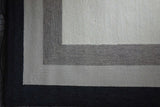2' X 3' Charcoal Hand Hooked Area Rug - Homeroots