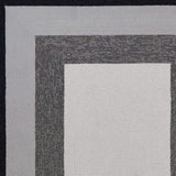 2' X 3' Charcoal Hand Hooked Area Rug - Homeroots - Flyclothing LLC