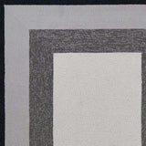 2' X 3' Charcoal Hand Hooked Area Rug - Homeroots - Flyclothing LLC