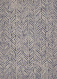 2' X 4' Blue Wool Hand Tufted Area Rug - Homeroots