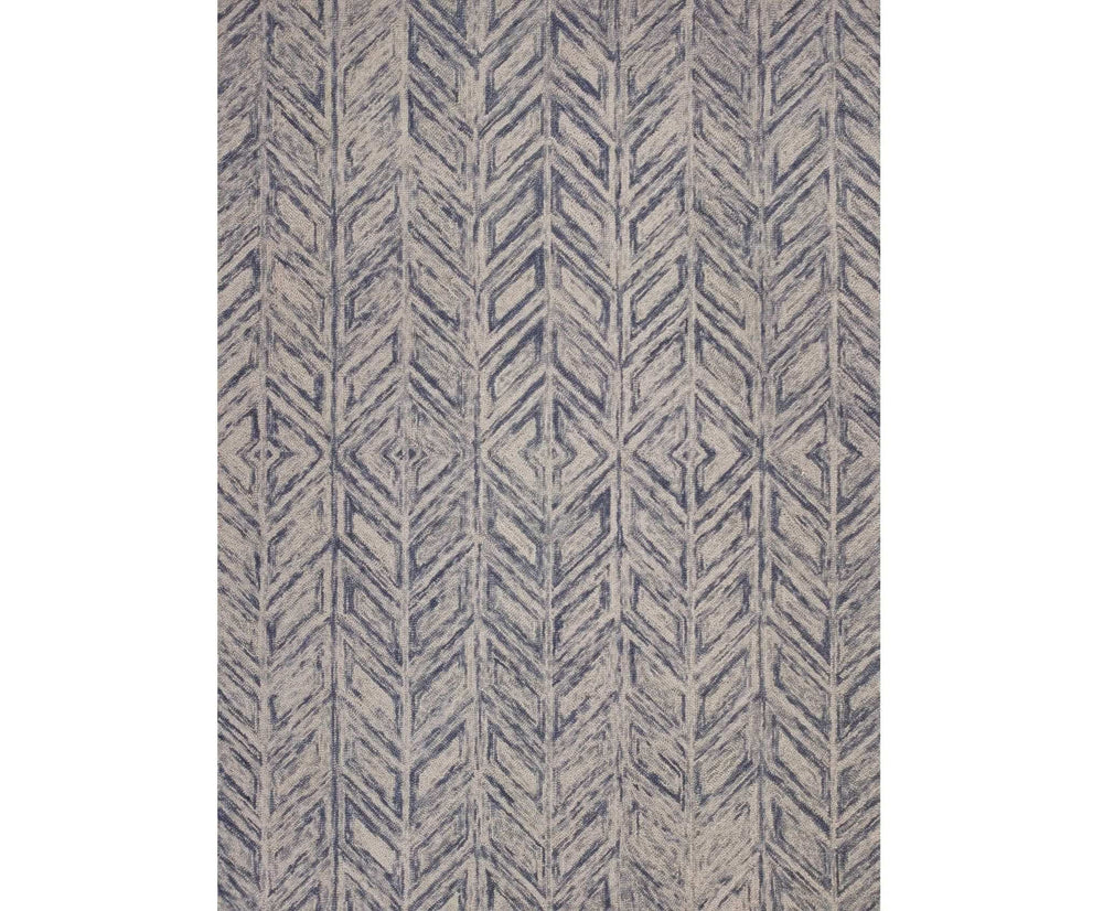 2' X 4' Blue Wool Hand Tufted Area Rug - Homeroots - Flyclothing LLC
