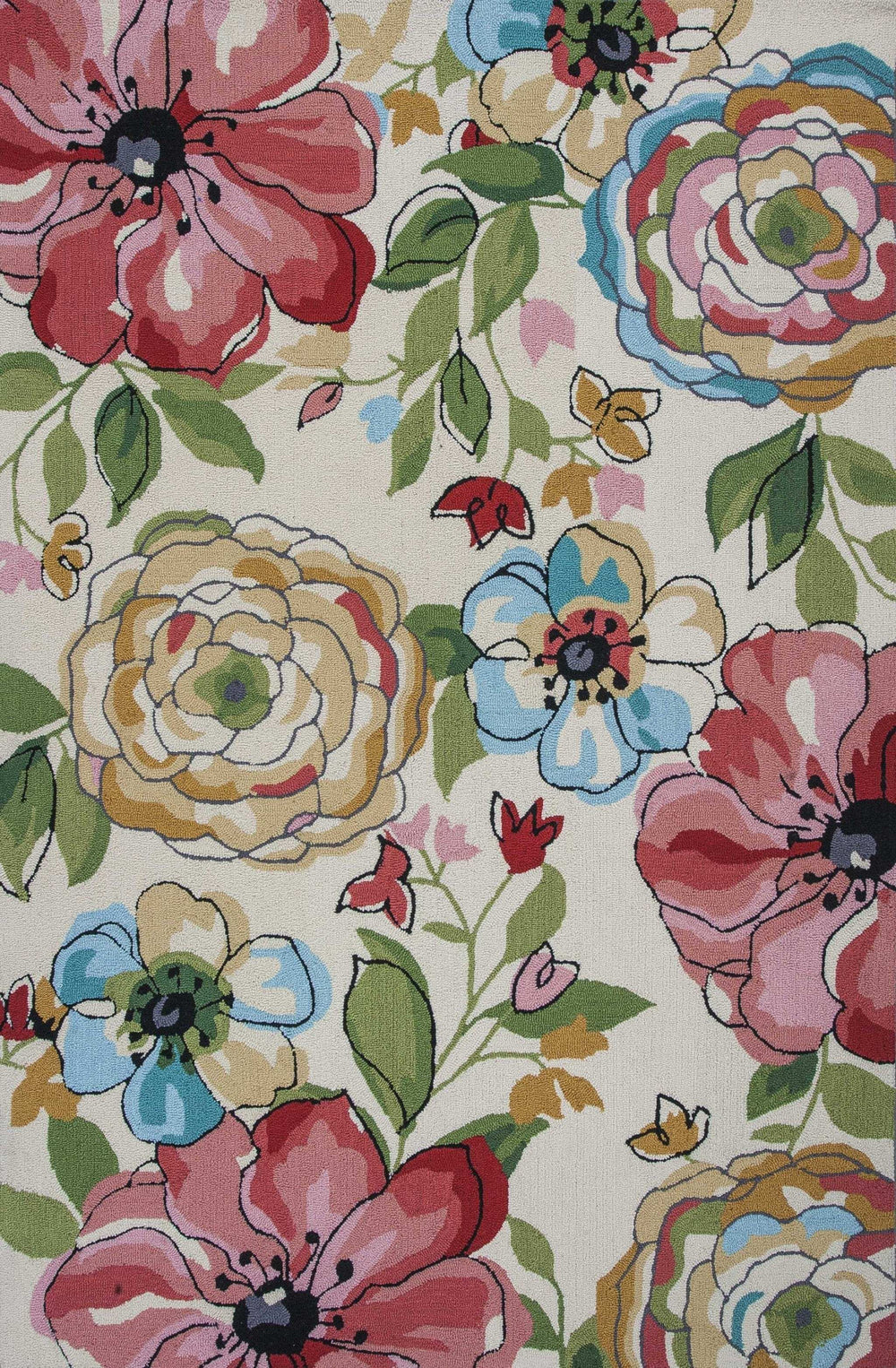 2' X 4' Sand Beige Hand Tufted Area Rug - Homeroots - Flyclothing LLC