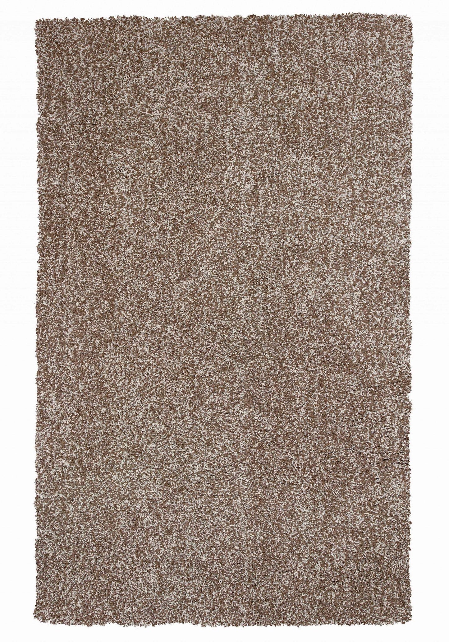 2' X 4' Beige Heather Indoor Shag Rug - Homeroots - Flyclothing LLC