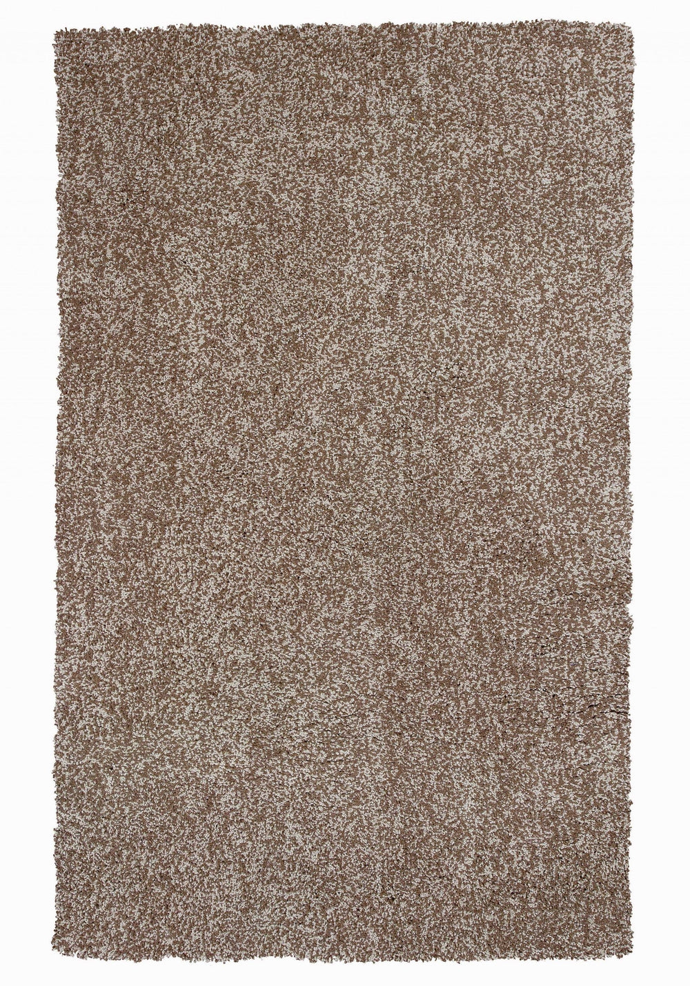 2' X 4' Beige Heather Indoor Shag Rug - Homeroots