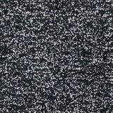 2' X 4' Black Heather Indoor Shag Rug - Homeroots