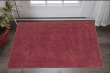 2' X 4' Polyester Red Heather Area Rug - Homeroots - Flyclothing LLC